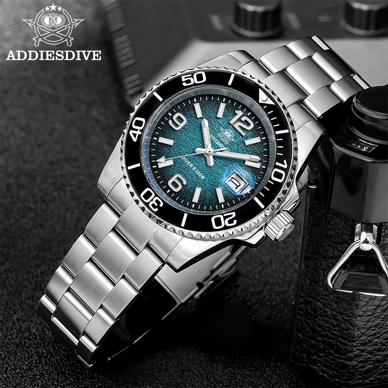 Rolex Watch Submariner - ADDIESDIVE 41mm 남성용 다이빙 시계 AD2513