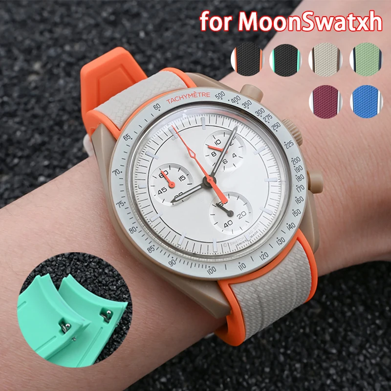 Omega Watch Speedmaster - Omega X Swatch Joint MoonSwatch 20mm