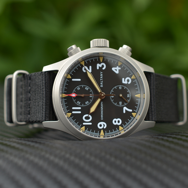 Baltany S5033 크로노그래프 시계 남자 파일럿 - Rolex Watch Submariner 리뷰 및 가격
