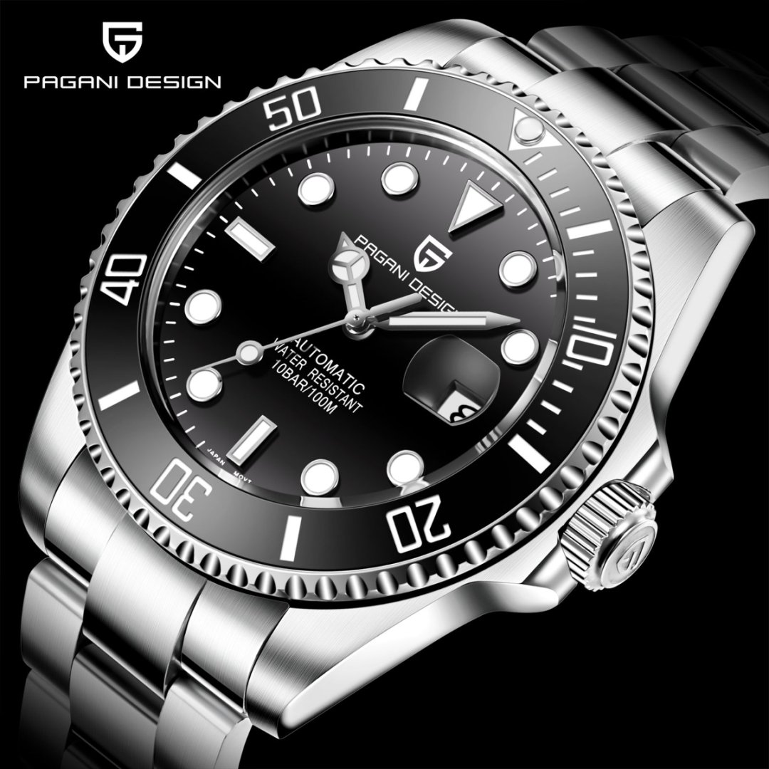 파가니 디자인 신형 JP 기계식 시계 럭셔리 사파이어  - Rolex Watch Submariner 리뷰 및 가격