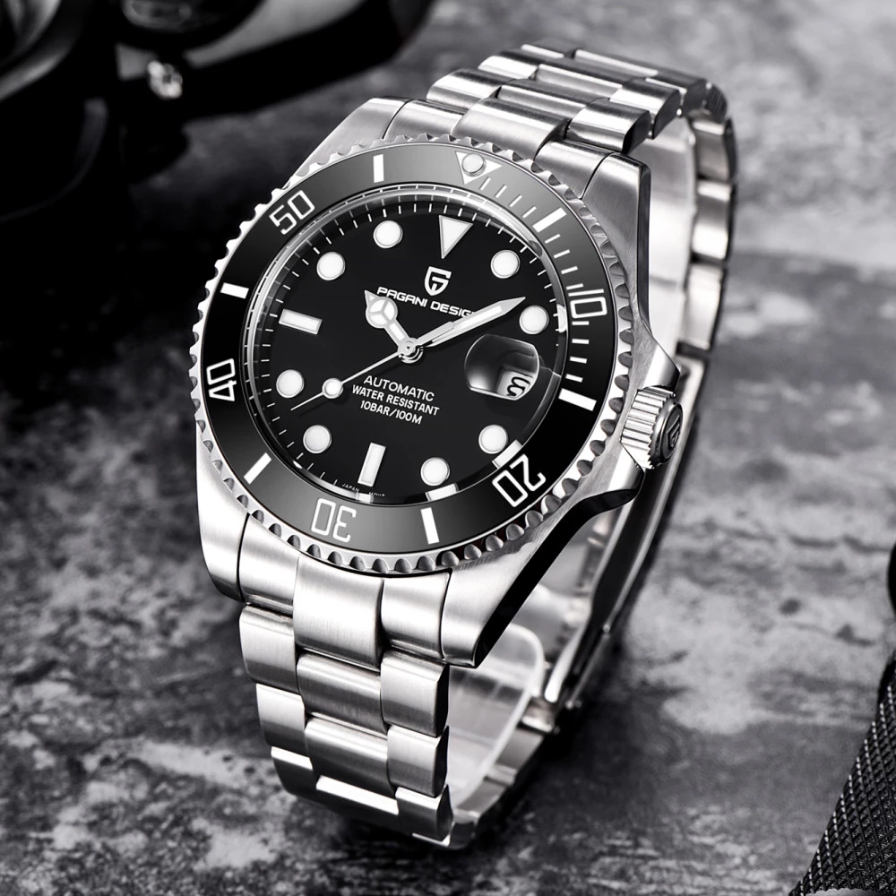 파가니 디자인 신형 JP 기계식 시계 럭셔리 사파이어  - Rolex Watch Submariner 리뷰 및 가격