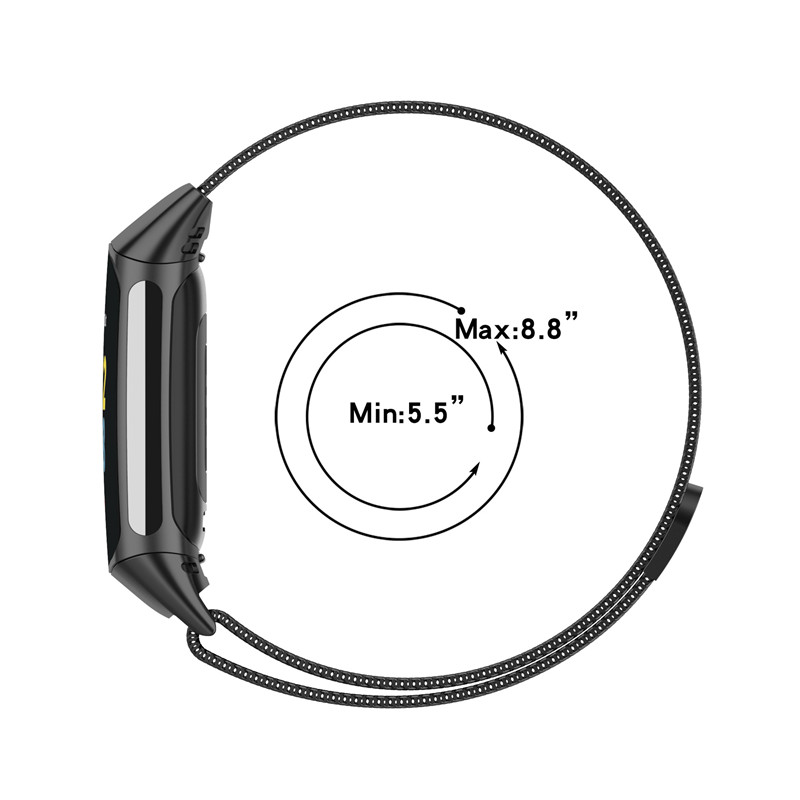 Fitbit Charge 5 6 스마트워치용 메탈 밴드 - Milanese Loop Magnetic 리뷰 및 가격